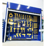 Cabinet 5S pour outils - Tout aluminium avec porte de type roller cadenassable - 120x116x24 - STANDARD IZ