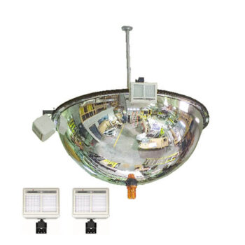 Anticollision - Miroir 48" - Gyrophare - 2x détecteurs de mouvement - STANDARD IZ